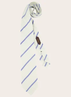 OGÉR Stropdas Met Print Van Zijde Cheap