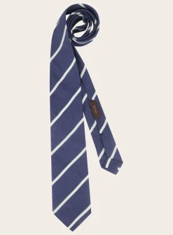 OGÉR Stropdas Met Print Van Zijde Cheap