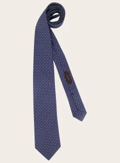 OGÉR Stropdas Met Print Van Zijde Shop