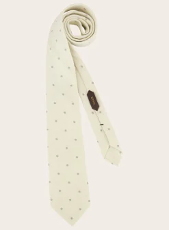 Gierre Milano Stropdassen Met Print Van Zijde Outlet