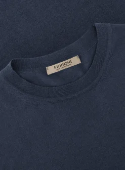 Fioroni T-Shirt Van Katoen En Cashmere Shop