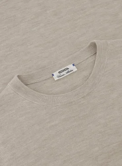 Cesare Attolini T-Shirt Van Katoen En Cashmere Hot