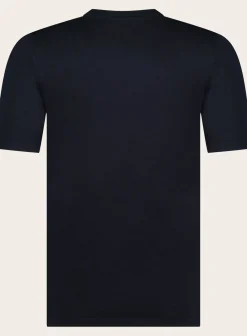 Cesare Attolini T-Shirt Van Katoen En Cashmere Hot