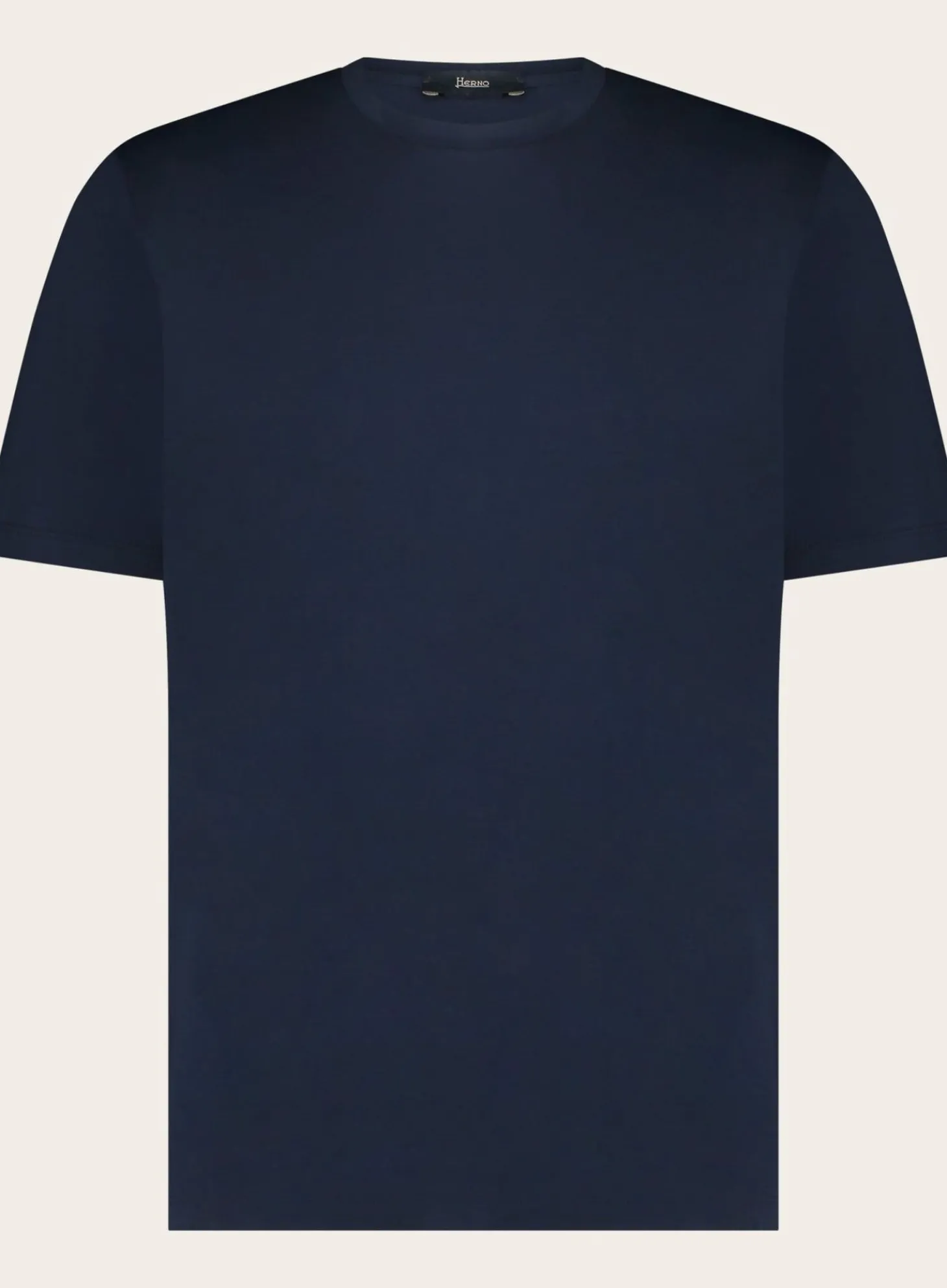 Herno T-Shirt Van Katoen En Elastaan Store