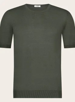 OGÉR Italian Knitwear T-Shirt Van Zijde Hot