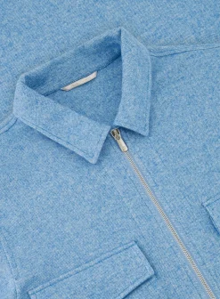 Marco Pescarolo Urus Overshirt Van Zijde En Wol Best Sale