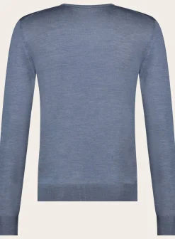 OGÉR Italian Knitwear V-Hals Trui Van Wol En Zijde Online