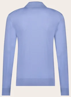 Sease Virgin Wolle Lange Mouwen Polo Clearance