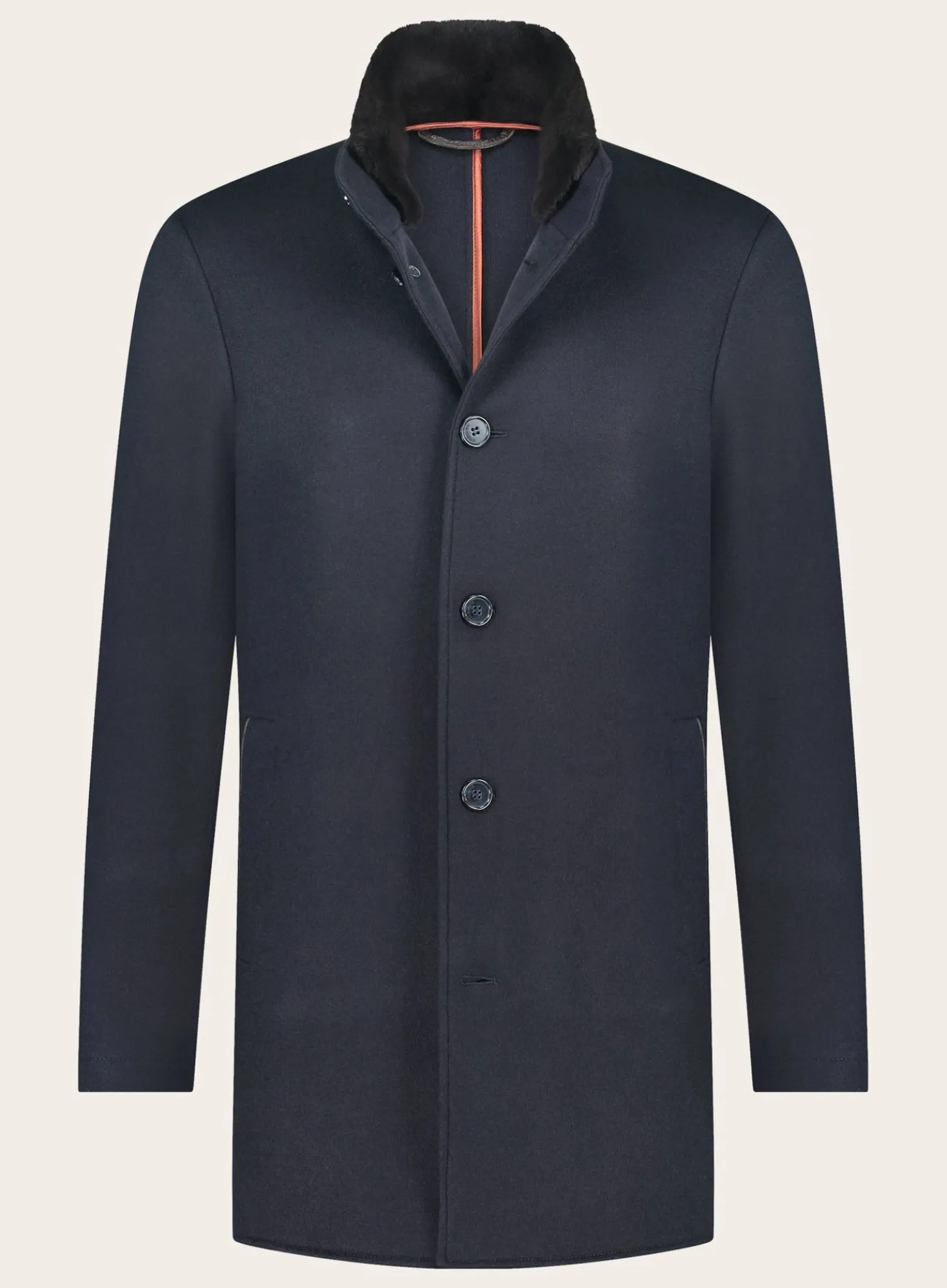 Mandelli Wollen-Cashmere Mantel Discount