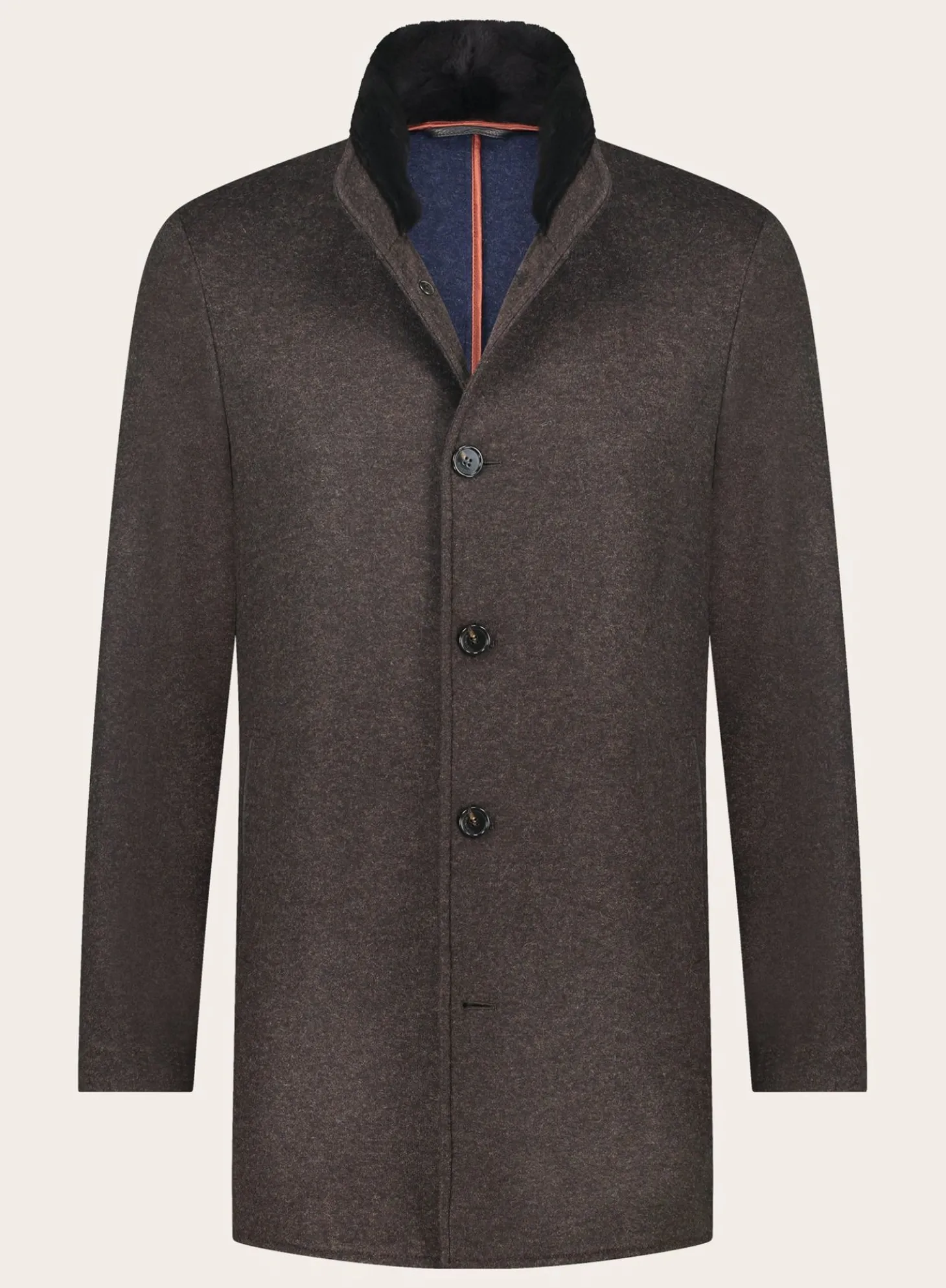 Mandelli Wollen-Cashmere Mantel Discount