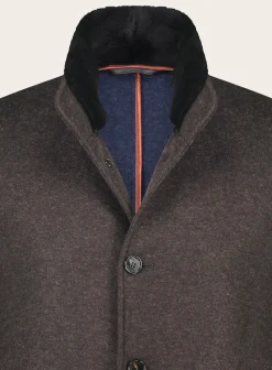 Mandelli Wollen-Cashmere Mantel Discount