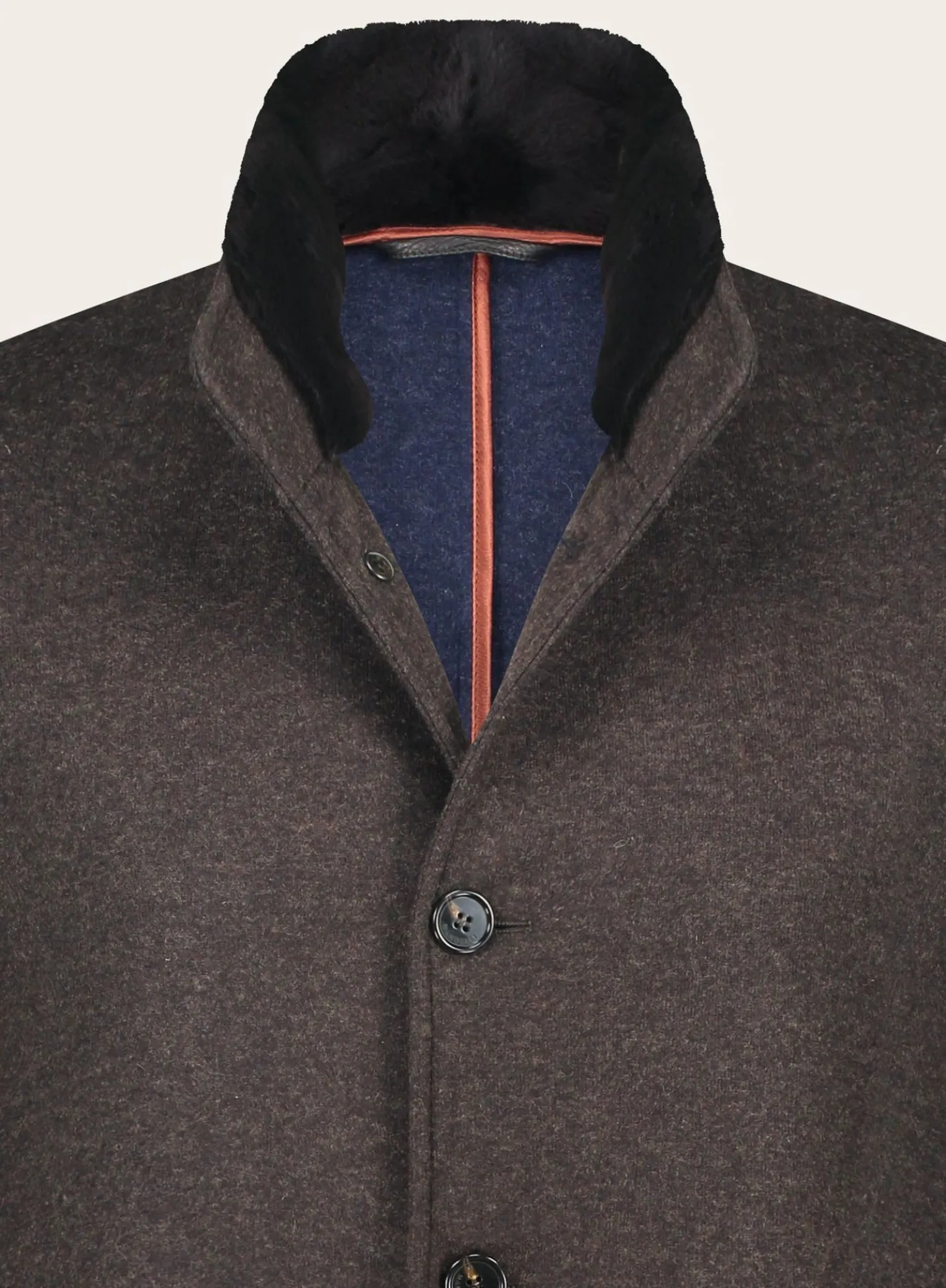 Mandelli Wollen-Cashmere Mantel Discount