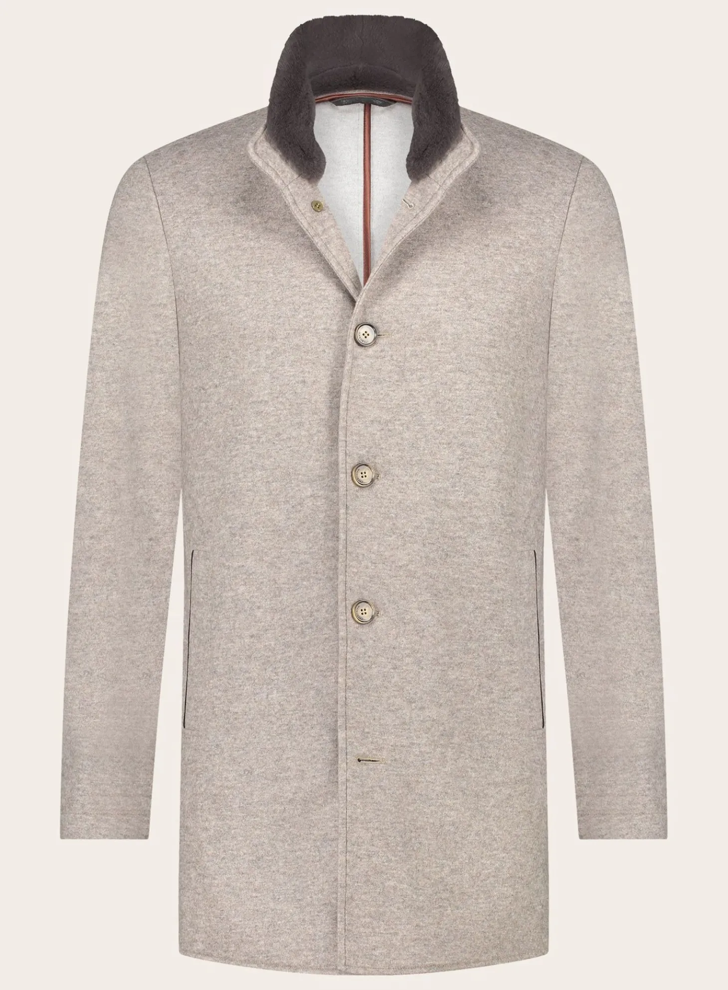 Mandelli Wollen-Cashmere Mantel Discount