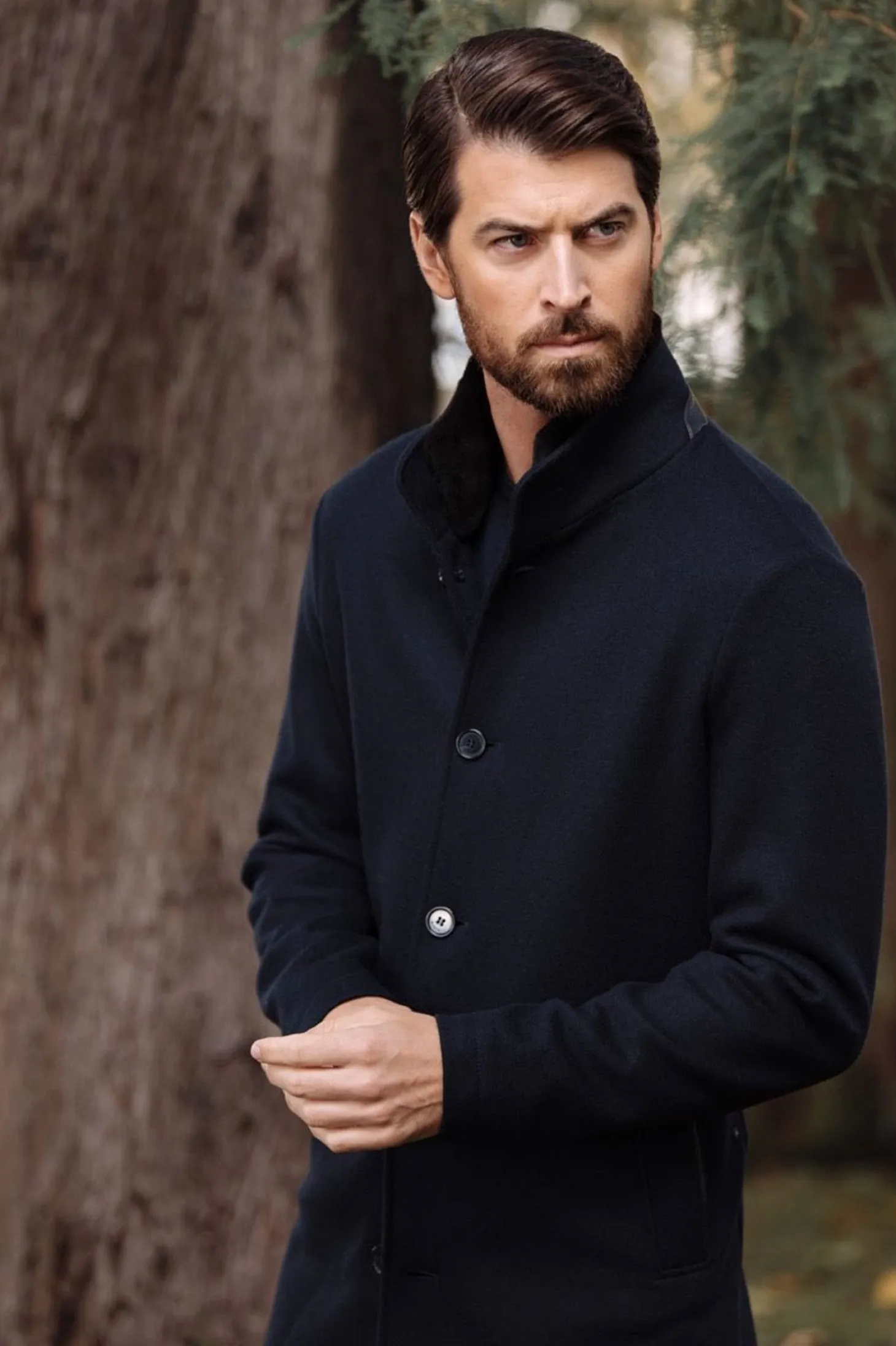 Mandelli Wollen-Cashmere Mantel Discount